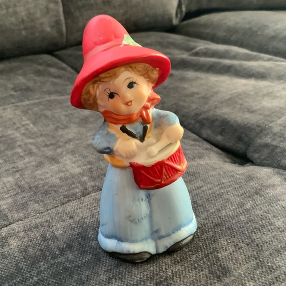 Vintage Jasco 1978 “Merri-Bells” Bisque Porcelain Bell - Picture 1 of 7